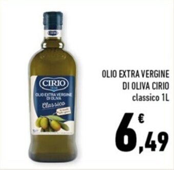 Conad Margherita OLIO EXTRA VERGINE DI OLIVA CIRIO classico 1L offerta
