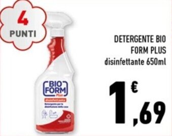 Conad Margherita DETERGENTE BIO FORM PLUS disinfettante 650ml offerta