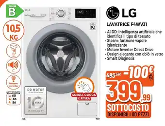 Expert Di Lella LG LAVATRICE F4WV31 offerta