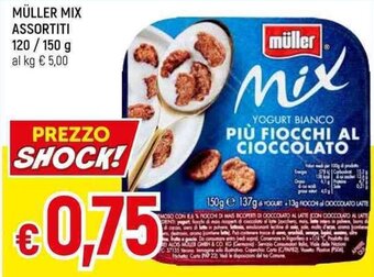 Famila Superstore MÜLLER MIX ASSORTITI 120/150 g offerta