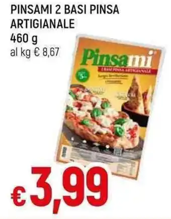 PINSAMI 2 BASI PINSA ARTIGIANALE 460 G
