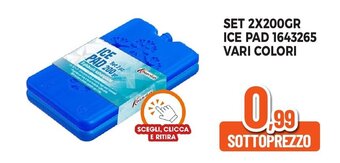 Expert Di Lella Kasaviva SET 2X200GR ICE PAD 1643265 VARI COLORI offerta