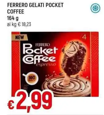 Famila Superstore FERRERO GELATI POCKET COFFEE 164 G offerta