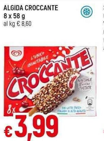 Famila Superstore ALGIDA CROCCANTE 8 X 58 G offerta