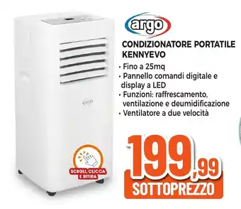 argo CONDIZIONATORE PORTATILE KENNYEVO