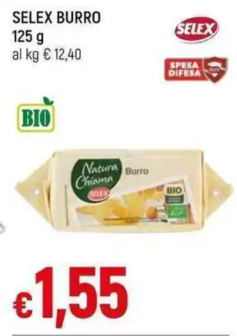 Famila Superstore SELEX BURRO 125 g offerta
