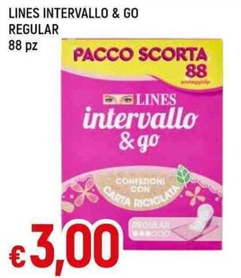 LINES INTERVALLO & GO REGULAR 88 pz