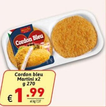 Ipercarni Cordon bleu Martini x2 g 270 offerta