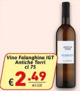 Vino Falanghina IGT Antiche Torri cl 75