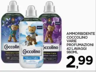 AMMORBIDENTE COCCOLINO VARIE PROFUMAZIONI 42 LAVAGGI 980ML