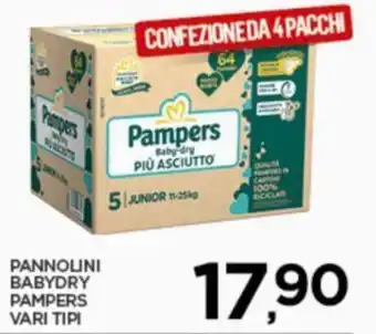 Interspar PANNOLINI BABYDRY PAMPERS offerta