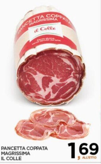 Interspar PANCETTA COPPATA MAGRISSIMA IL COLLE offerta
