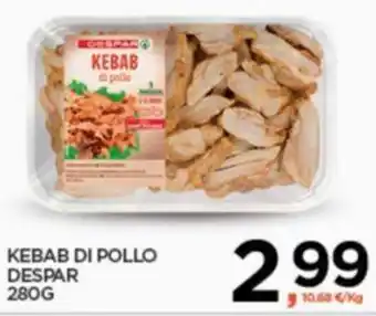 Interspar KEBAB DI POLLO DESPAR 280 G offerta
