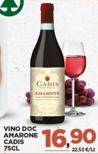 Interspar VINO DOC AMARONE CADIS 75CL offerta