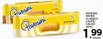PAVESINI PAVESI CLASSICI CAFFÈ/ CACAO 200G