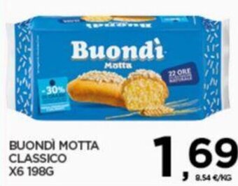 Interspar BUONDÌ MOTTA CLASSICO X6 198G offerta