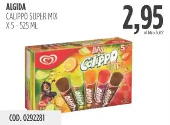 Carico Cash & Carry ALGIDA CALIPPO SUPER MIX X5-525 ML offerta
