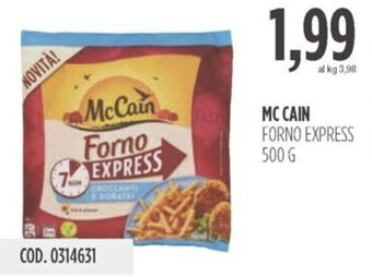 Carico Cash & Carry MC CAIN FORNO EXPRESS 500 G offerta
