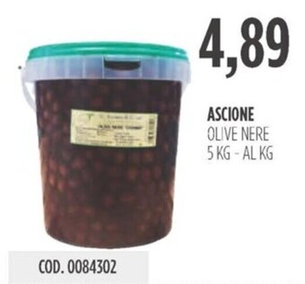Carico Cash & Carry ASCIONE OLIVE NERE 5 KG-AL KG offerta