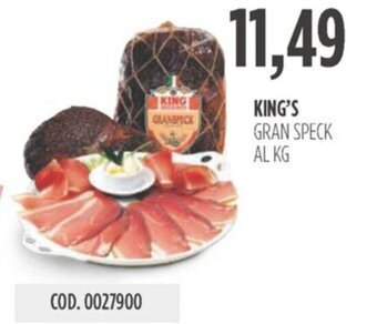 KING'S GRAN SPECK AL KG