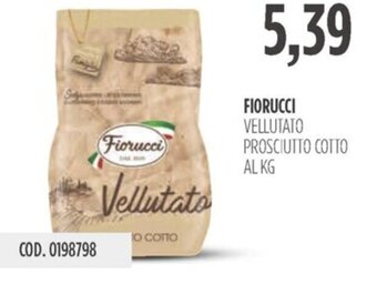 Carico Cash & Carry FIORUCCI VELLUTATO PROSCIUTTO COTTO AL KG offerta