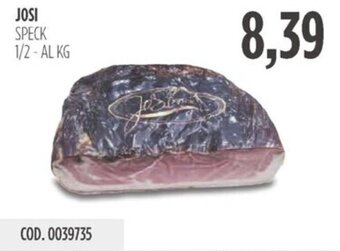 Carico Cash & Carry JOSI SPECK 1/2-AL KG offerta