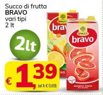 Bravo Succo di frutta 2lt