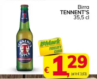 Tennent's Birra 35,5cl
