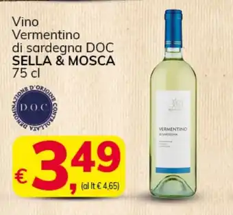 Le Mark Sella & Mosca Vermentino di Sardegna Vino 75cl offerta