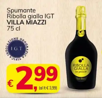 Villa Miazzi Spumante Ribolla gialla IGT 75cl