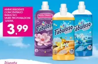 Eurospar AMMORBIDENTE CONCENTRATO FABULOSO VARIE PROFUMAZIONI 1250ML offerta