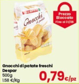 Eurospar Gnocchi di patate freschi Despar 500g offerta