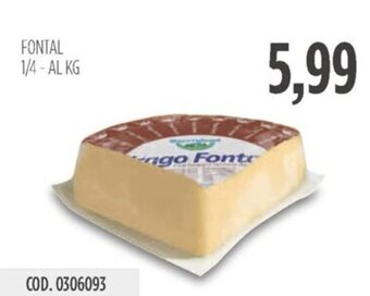 Carico Cash & Carry FONTAL 1/4-AL KG offerta