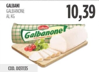Carico Cash & Carry GALBANI GALBANONE AL KG offerta