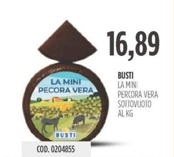 Carico Cash & Carry BUSTI LA MINI PERCORA VERA SOTTOVUOTO offerta