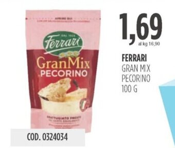 Carico Cash & Carry FERRARI GRAN MIX PECORINO 100 G offerta