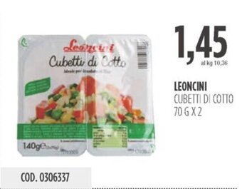 Carico Cash & Carry LEONCINI CUBETTI DI COTTO 70 GX2 offerta
