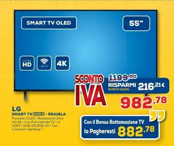 Euronics LG 55A16LA offerta