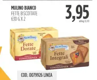 MULINO BIANCO FETTE BISCOTTATE 630 GX2