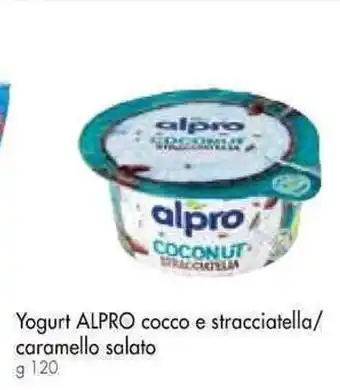 Galassia Yogurt ALPRO cocco e stracciatella/ caramello salato g 120 offerta