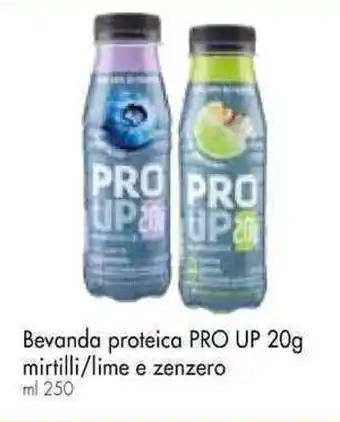 Galassia Bevanda proteica PRO UP 20g mirtilli/lime e zenzero ml 250 offerta