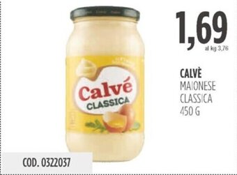 Carico Cash & Carry CALVÈ MAIONESE CLASSICA 450 g offerta