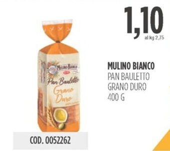 Carico Cash & Carry MULINO BIANCO PAN BAULETTO GRANO DURO 400 G offerta