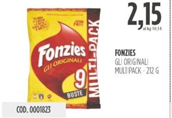 Carico Cash & Carry FONZIES GLI ORIGINALI MULTIPACK - 212 G offerta