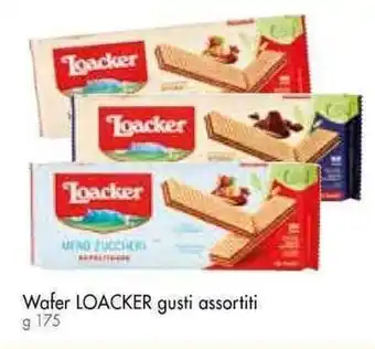 Galassia Wafer LOACKER gusti assortiti g 175 offerta