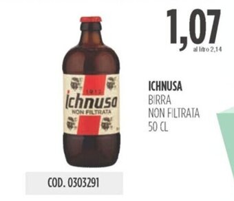 Carico Cash & Carry ICHNUSA BIRRA NON FILTRATA 50 CL offerta