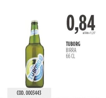 Carico Cash & Carry TUBORG BIRRA 66 CL offerta