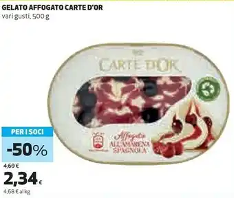 Coop Algida Gelato Affogato Carte Or offerta