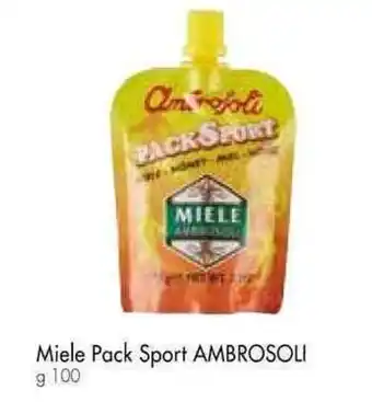 Galassia Miele Pack Sport AMBROSOLI g 100 offerta