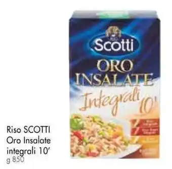 Galassia Riso SCOTTI Oro Insalate integrali 10' g 850 offerta